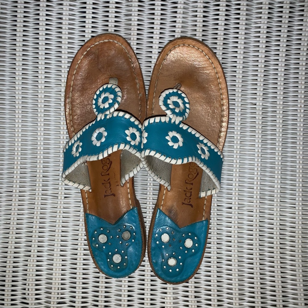 Turquoise Jack Rogers